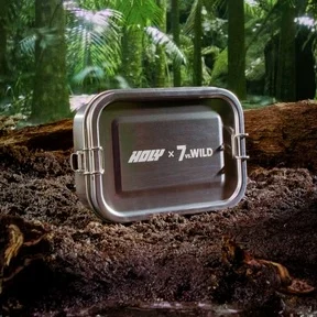 Brotdose Holy X 7 Vs. Wild – Edelstahl