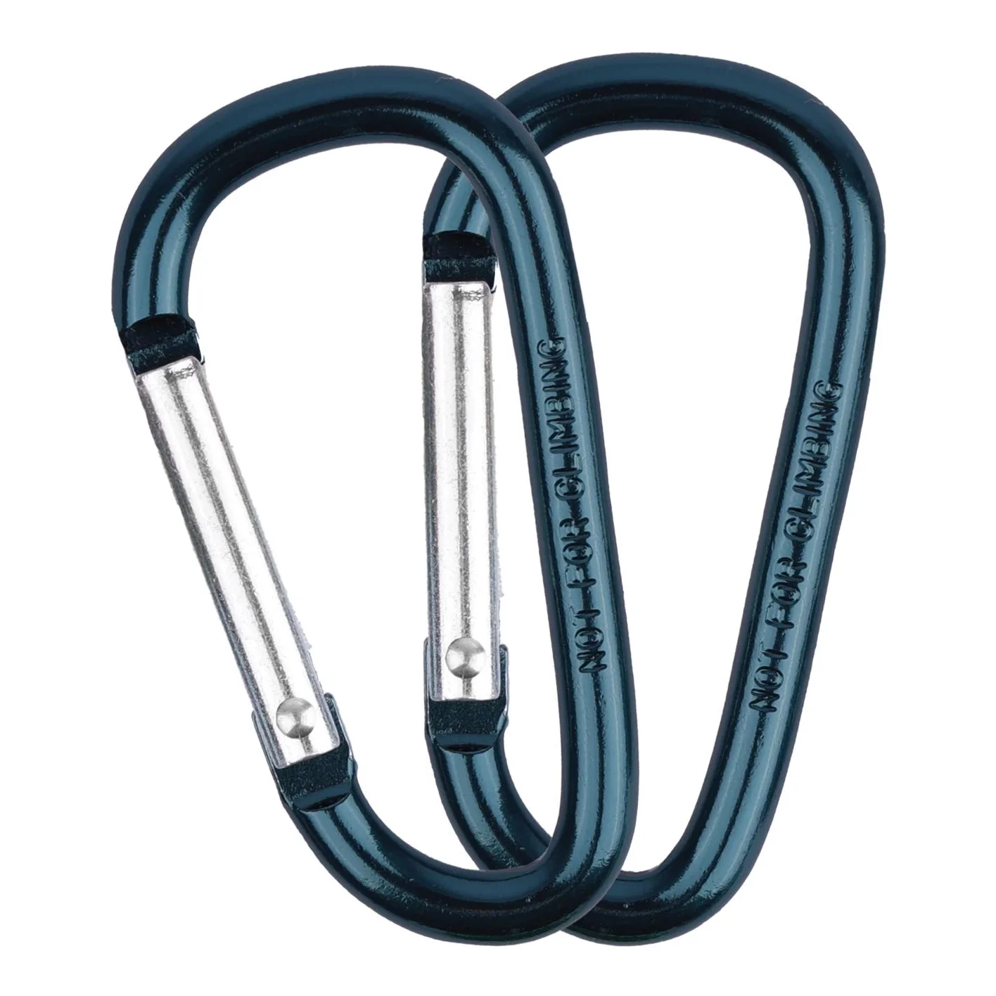 Black Mini Carabiners