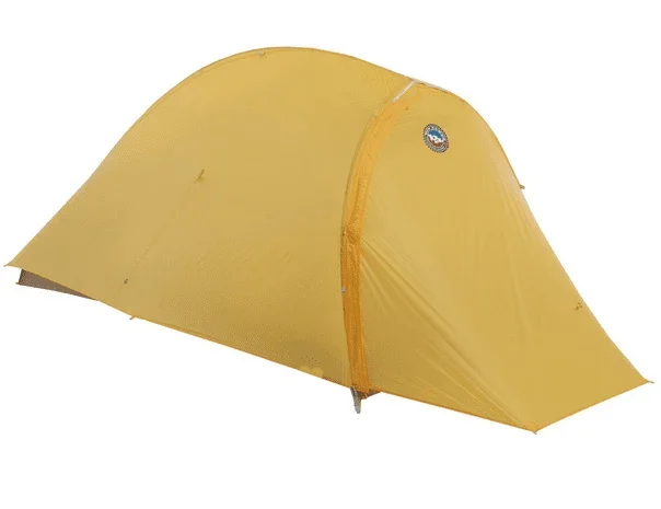 Big Agnes - Fly Creek Hv Ultralight 1-person Bikepacking Tent - Yellow/greige
