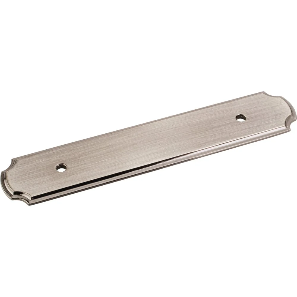 Pull Backplate Brushed Black Nickel