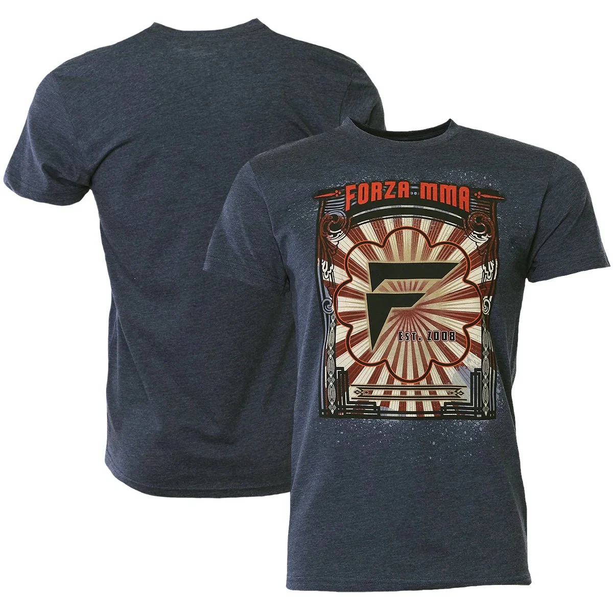 Forza Sports "awakening" Mma T-shirt - Navy