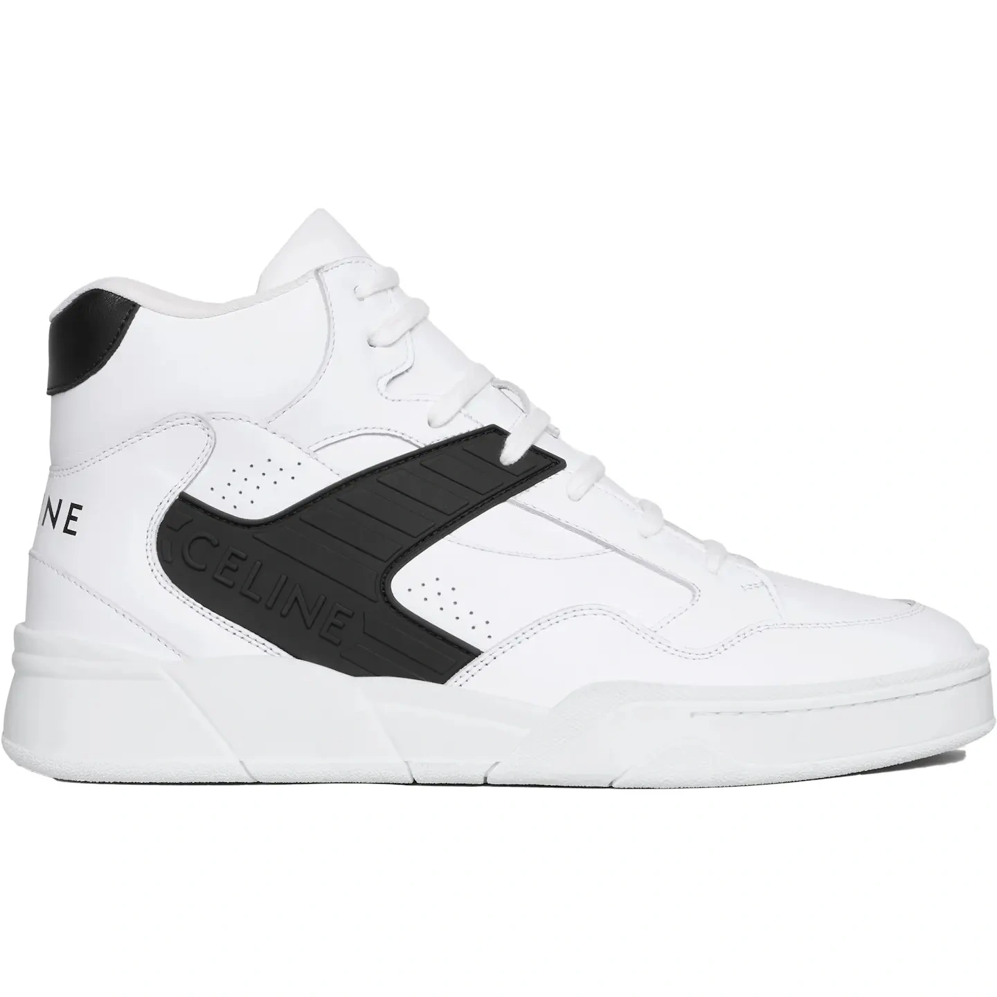 Celine Ct-06 High Top Optic Bianco/nero Uomo - 353133840c.01ok - It
