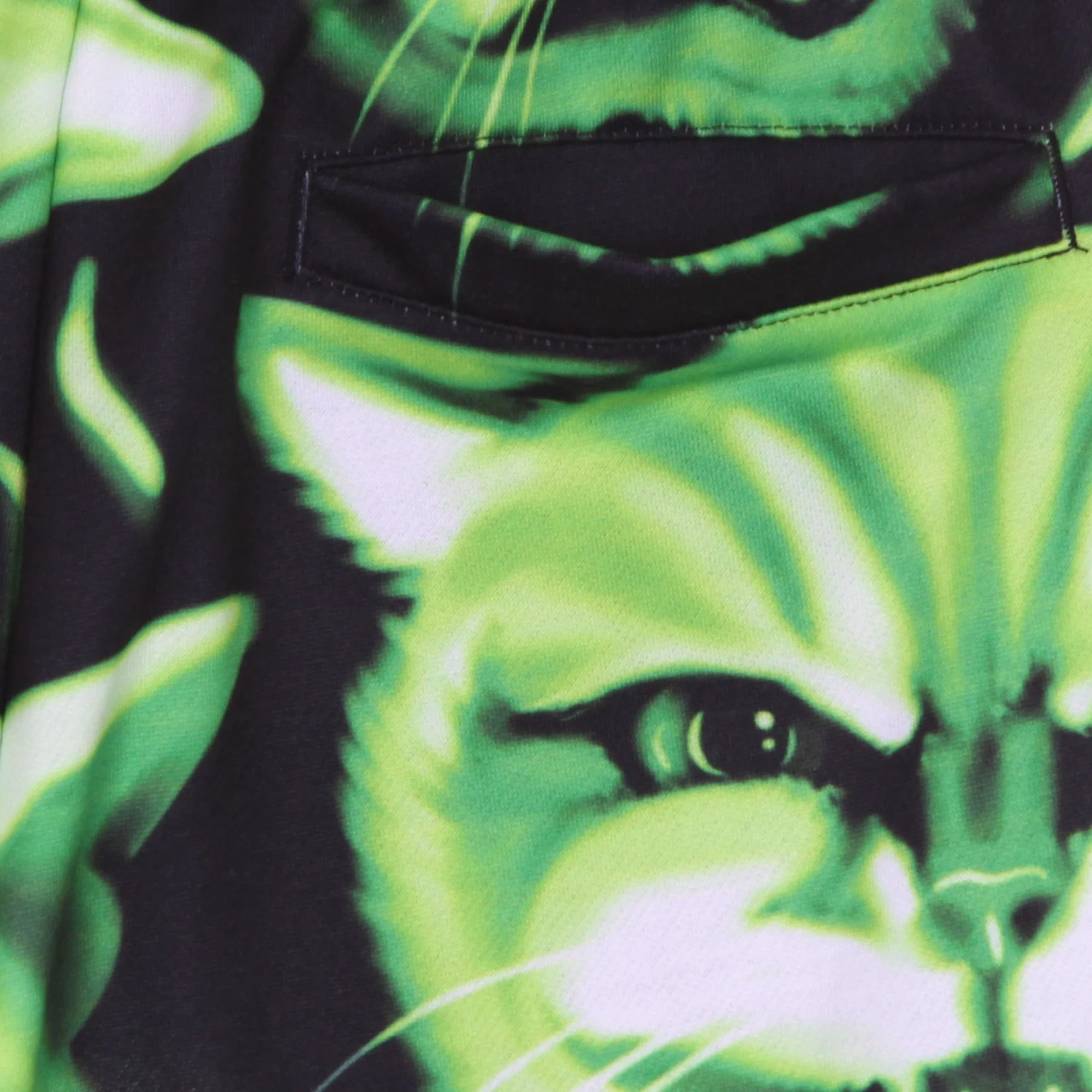 Pantalon De Survêtement Neon Nerm Pour Hommes Noir Ripndip