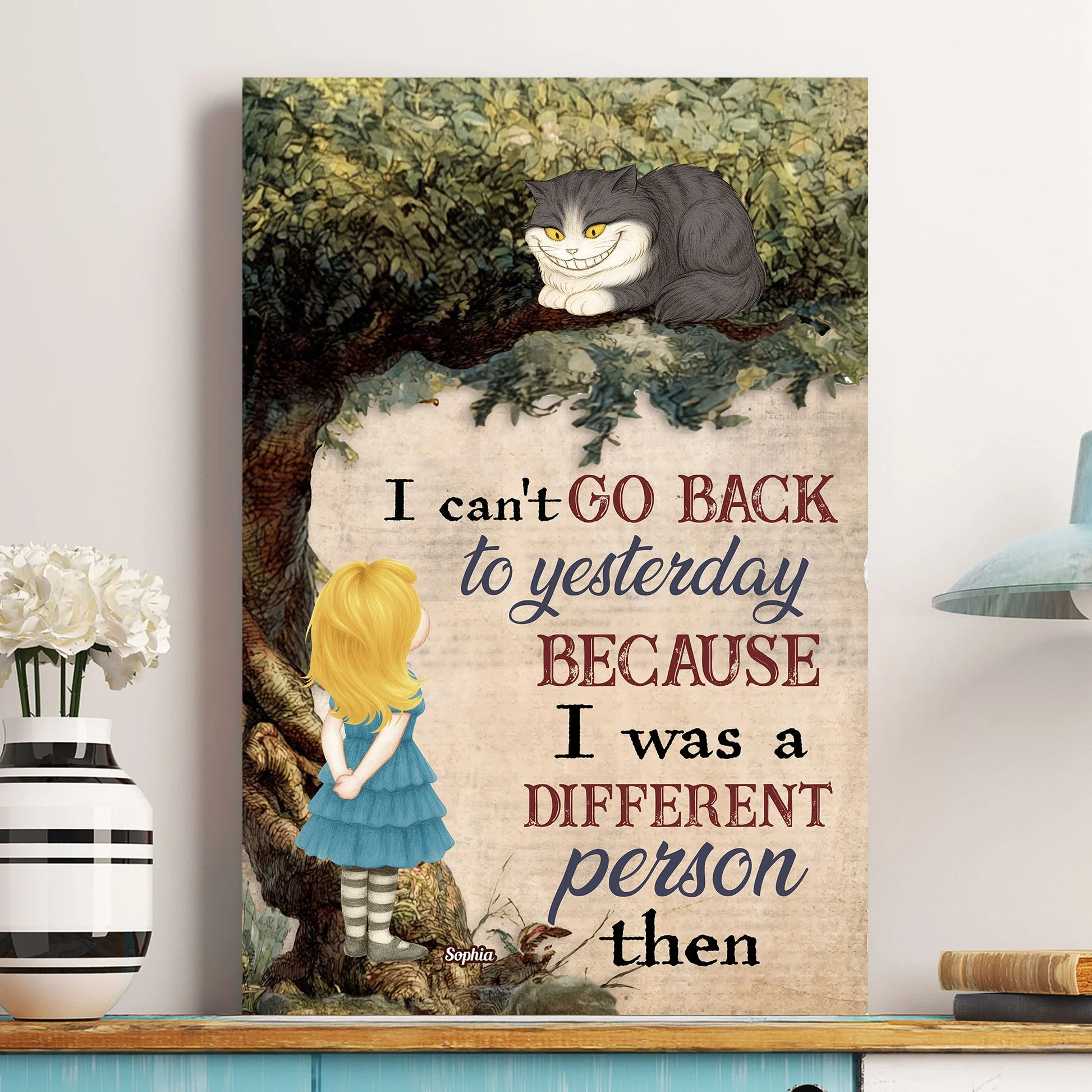 Adventure In Wonderland - Personalized Poster - Poster (without Frame)/12" X 18"
