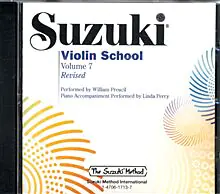 Suzuki Violin School 7 Cd Rev