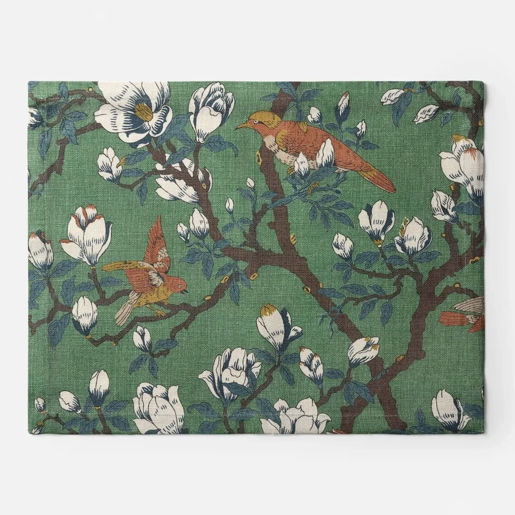 Placemat Textile Japanese Magnolia