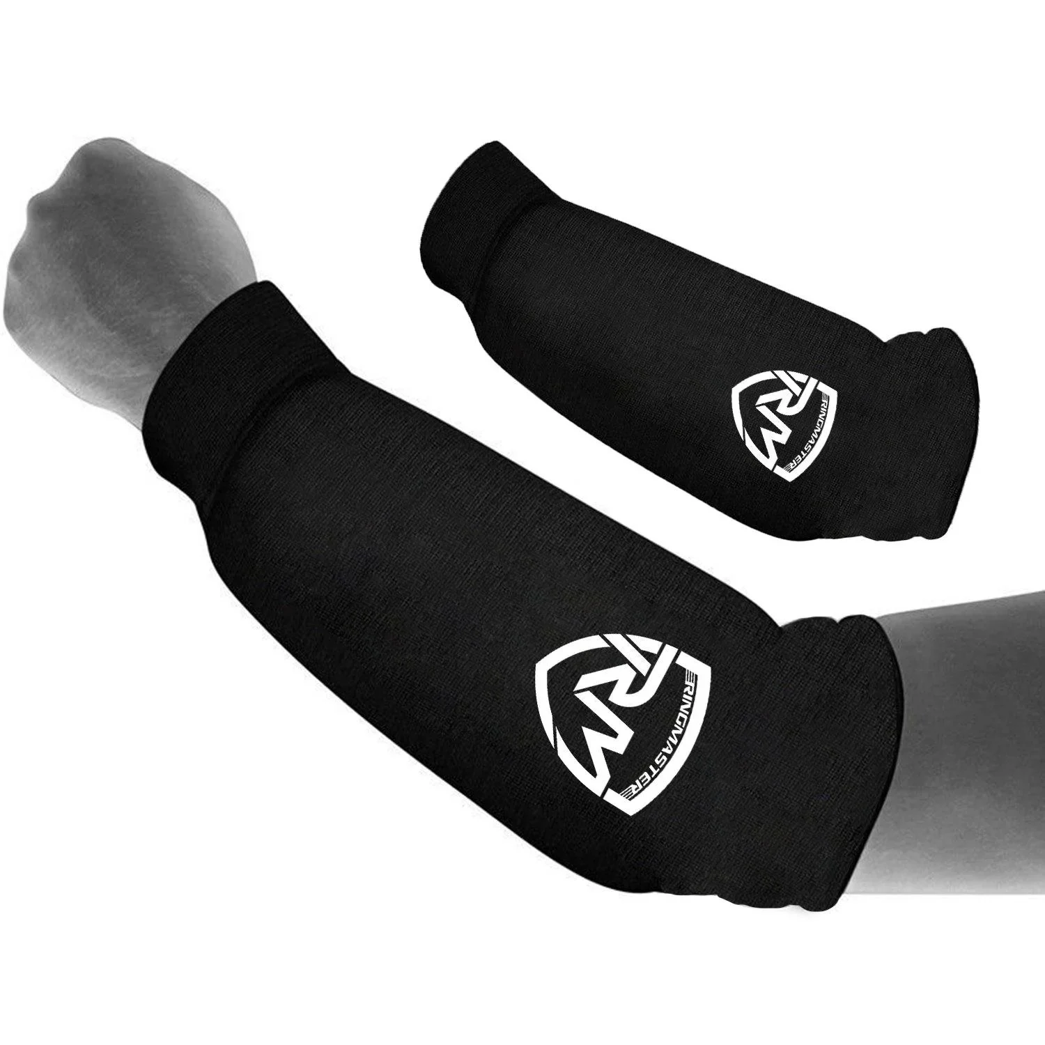 Ringmaster Sports Elastic Forearm Support Pads Black