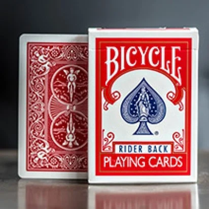 Bicycle Rider Back Playing Cards - Red