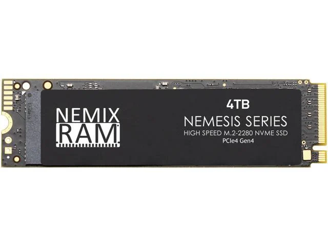 Nemesis Series 4tb M.2 2280 Gen4 Pcie Nvme Ssd
