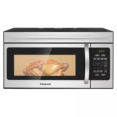 Gasland Chef 1.6 Cu. Ft. Over-the-stove Microwave Oven, Stainless Steel
