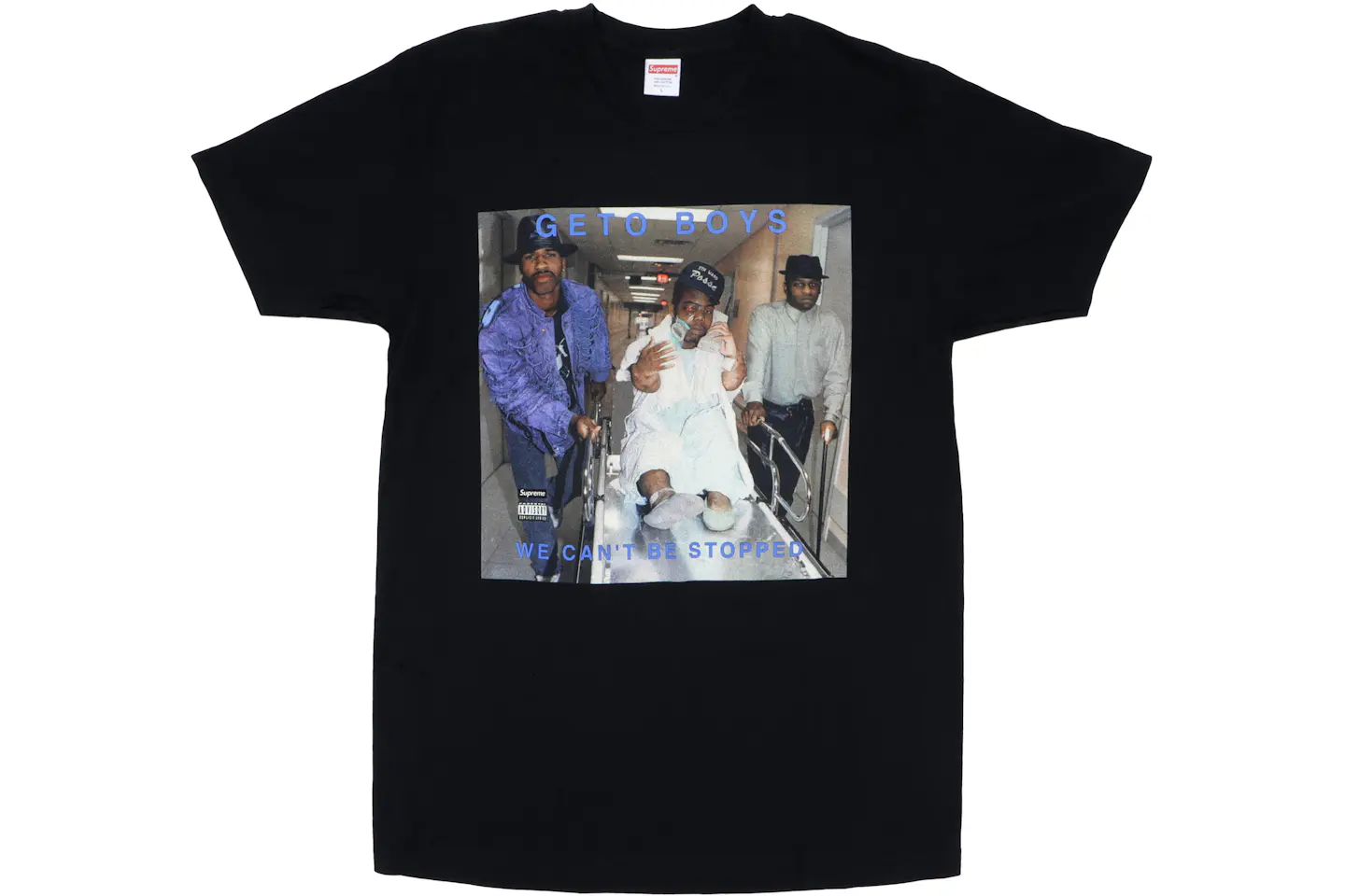 Supreme Rap A Lot Records Geto Boys Tee Black