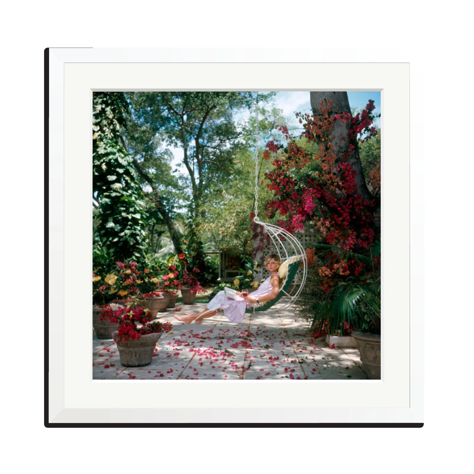 Slim Aarons 'barbados Bliss' - White/xl