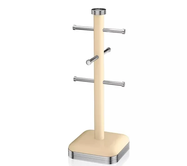 Swan Retro Mug Tree - Cream
