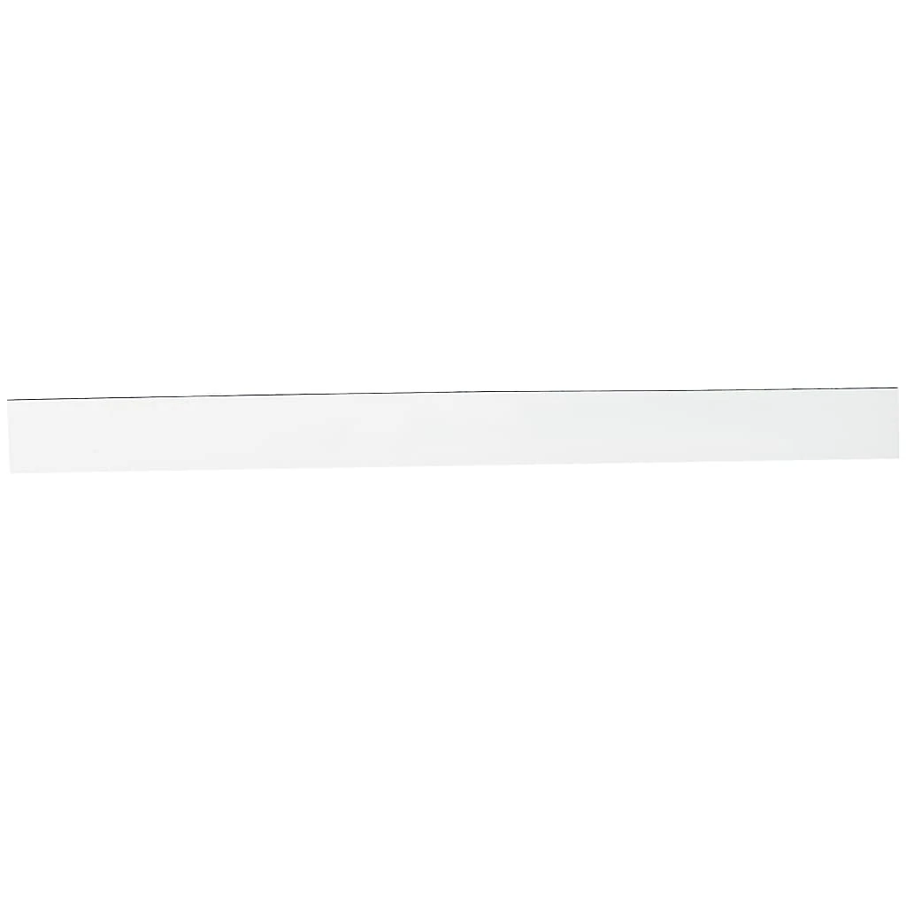 White Warehouse Labels Lh175 Magnetic Strips 1" X 12" Case Of 25