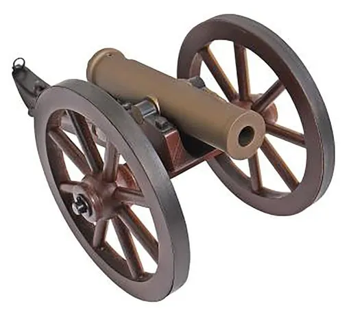 Traditions Mountain Howitzer Mini Cannon 50cal 6.75 Inch Bronze
