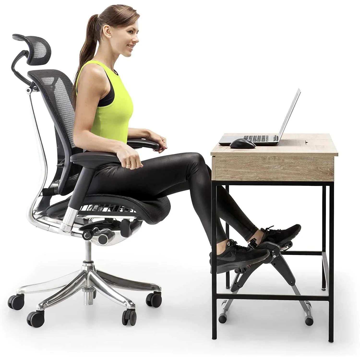 Marcy Portable Compact Cardio Cycle, Black And Silver - Ns-914 - Open Box