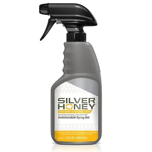 Silver Honey Hot Spot & Wound Care Spray Gel, 8-fl Oz Bottle