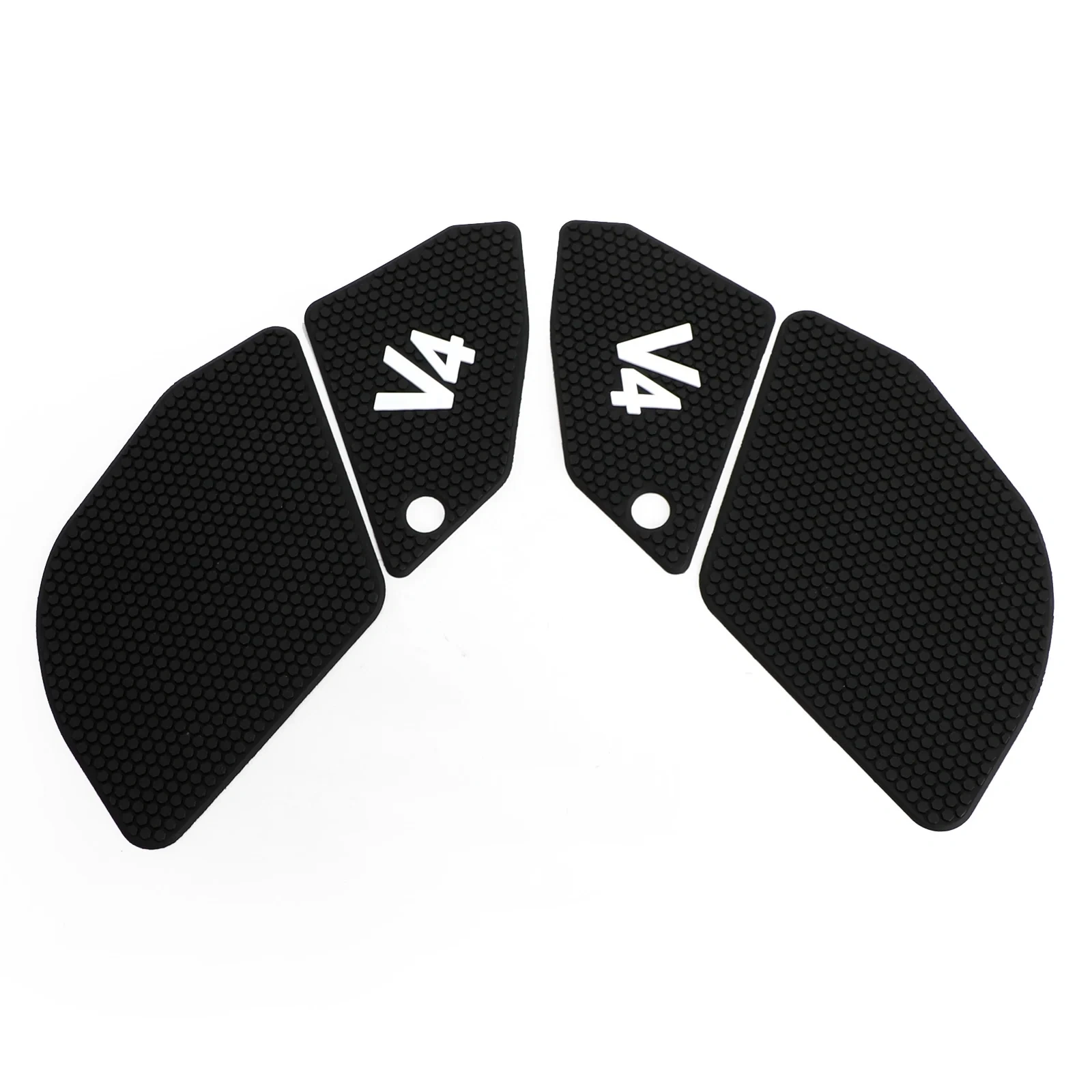 Tank Side Knee Pads Rubber Grips Black For Ducati Panigale V4 / S / Sp2 2022+