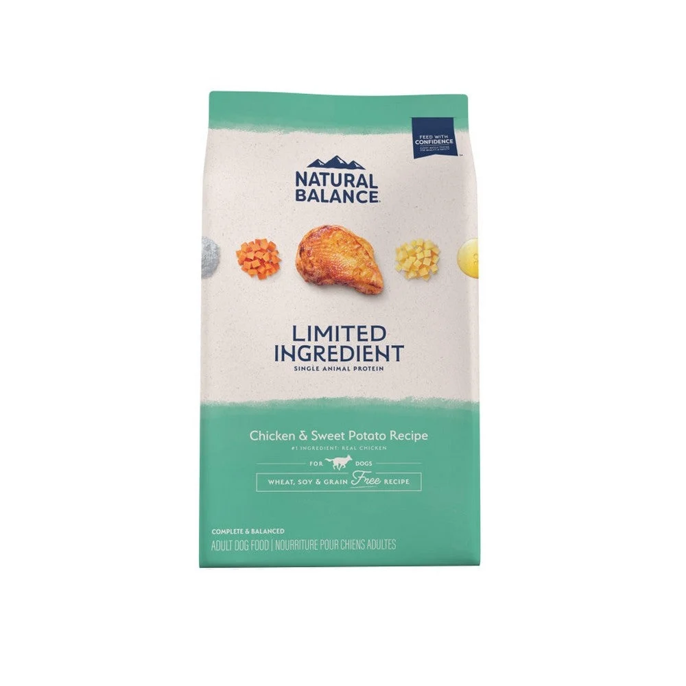 Natural Balance Pet Foods L.i.d. Adult Dry Dog Food Chicken & Sweet Potato, 4 Lbs By Natural Balance Pet Foods