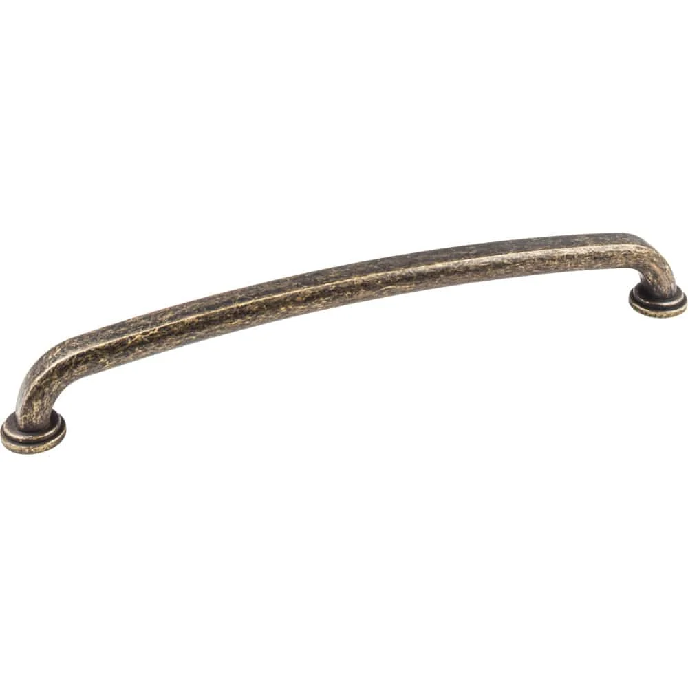 Bremen 1 Appliance Handle, 12" C/c, Distressed Antique Brass