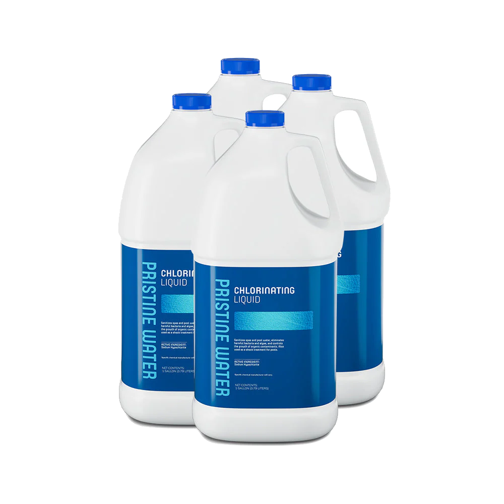 Liquid Chlorine 12.5% 4 Gallon/case
