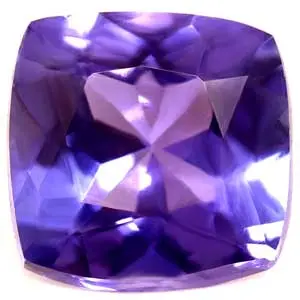 0.72 Cts. Tanzanite Cushion, Aaa Quality