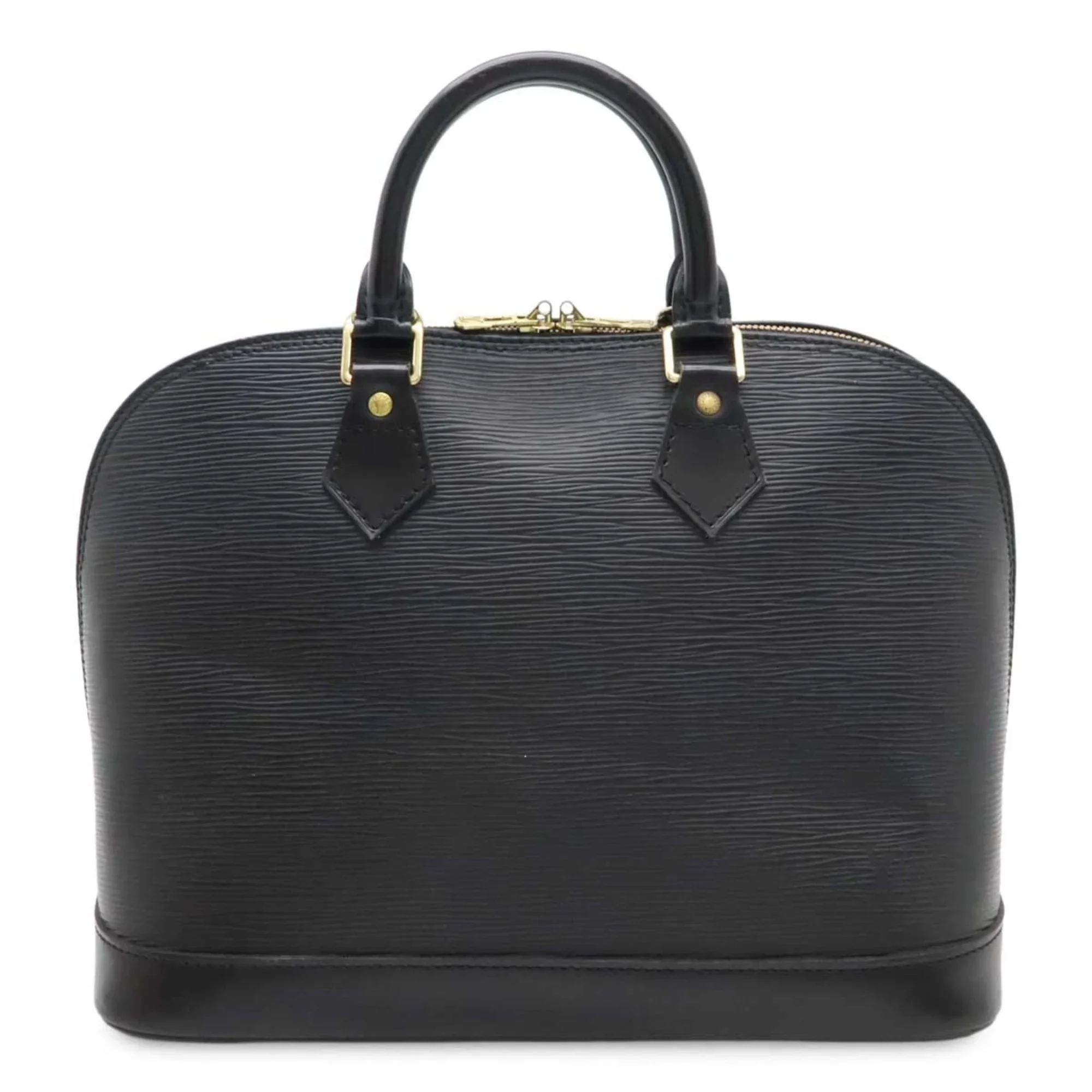 Louis Vuitton Black Noir Epi Leather Handbag (pre-owned)