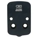 C&h Precision Chp Adapter Plate, For Glock 43x/48 Mos Converting It To A Trijicon Rmr/sro, Holosun 507c/407c,508t, Anodized Finish, Black, Includes Mounting Hardware Glx-rsh