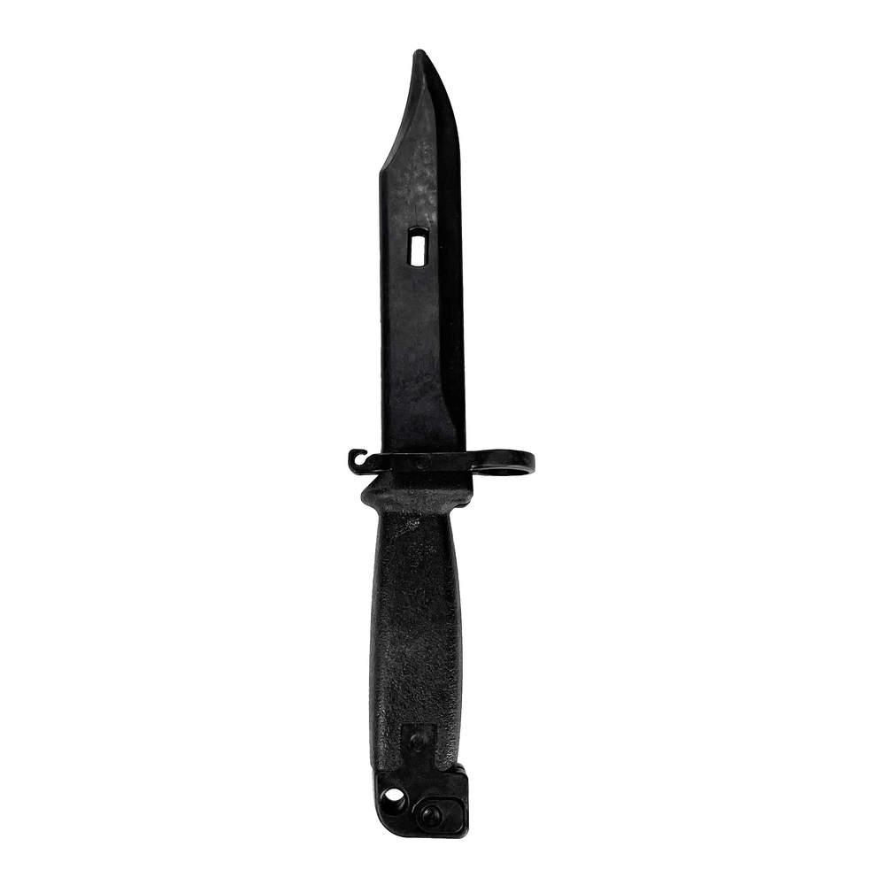Smith & Wesson Style Bayonet Poly Training Knife With 6 Inch Turkish Clip Point Blade Prop