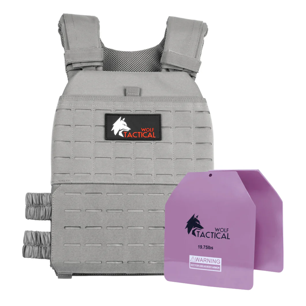 Weighted Vest & Plate Bundle