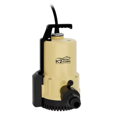 K2 Pumps 1/4 Hp 115v Thermoplastic Automatic Submersible Utility Pump