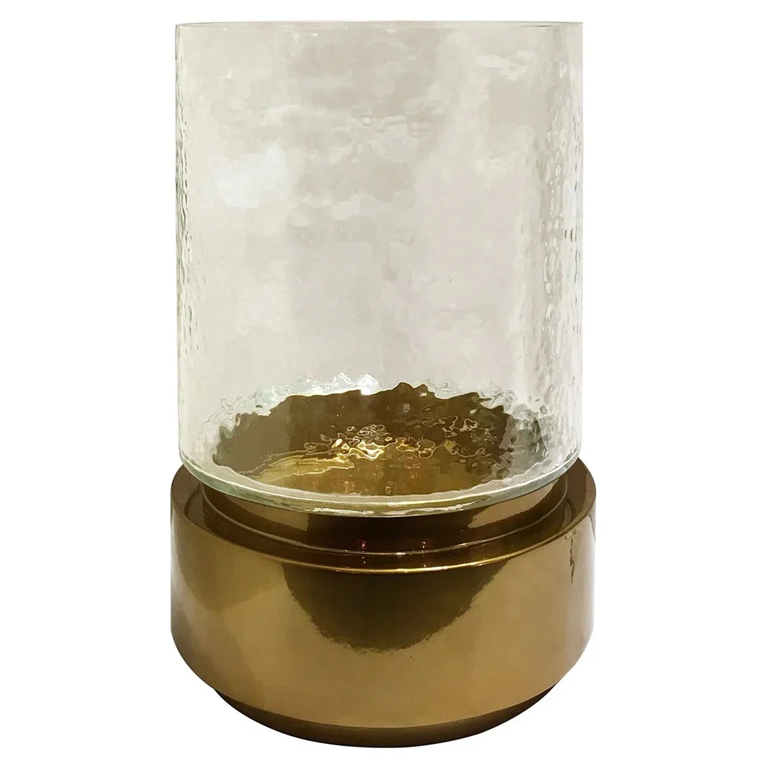 Janet Hurricane Lantern - Gold