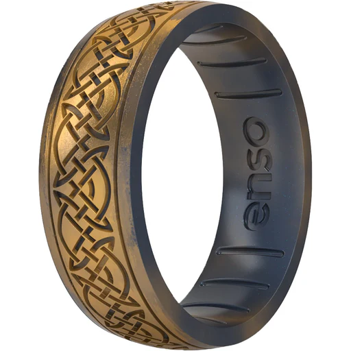 Enso Rings Lord Of The Rings Collection Classic Silicone Ring - Knots Of Rohan/10