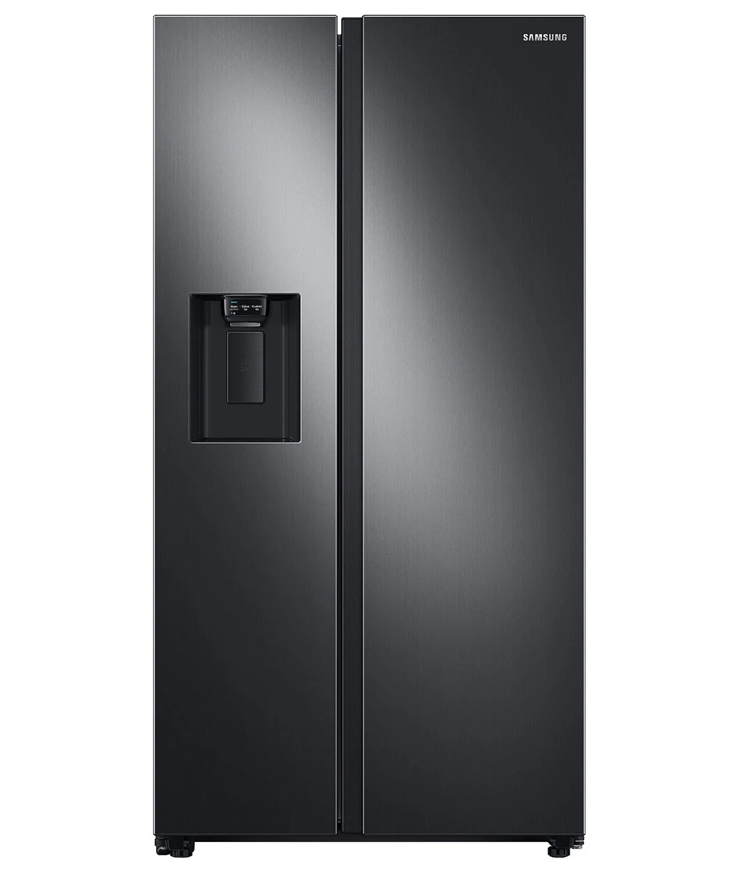 Samsung Ada 27.4 Cu. Ft. Side-by-side Refrigerator 36-inch Wide In Fingerprint Resistant Black Stainless Steel