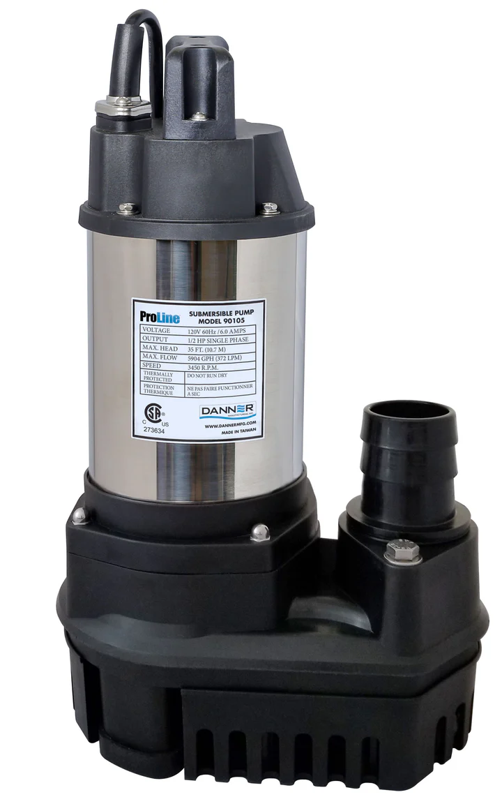 Proline High-flow Submersible Water Pumps - Hfs Pump 1/3 Hp
