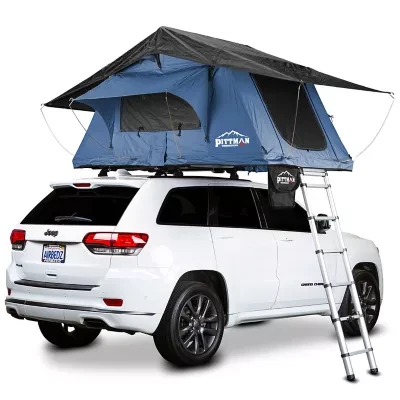 Pittman Outdoors Roof Top Tents 1.4 Series, Blue/black Trim