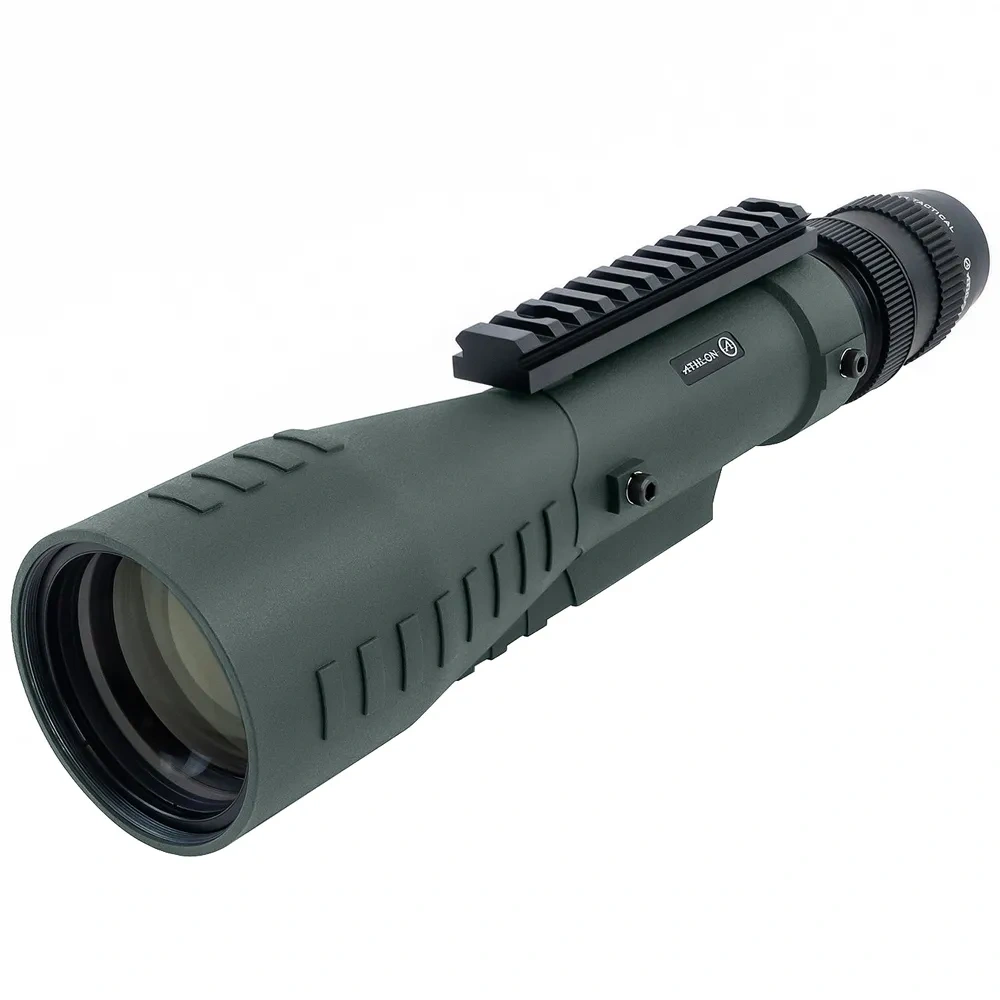 Athlon Cronus Tactical 7‑42x60mm Uhd Straight Grey Spotting Scope W/ranging Reticle 311003