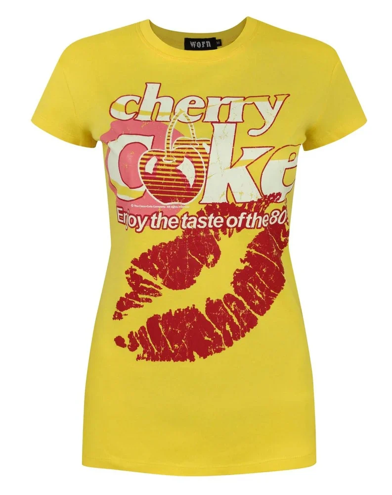 Cherry Coke Taste Of The 80's Women's T-shirt By Worn
