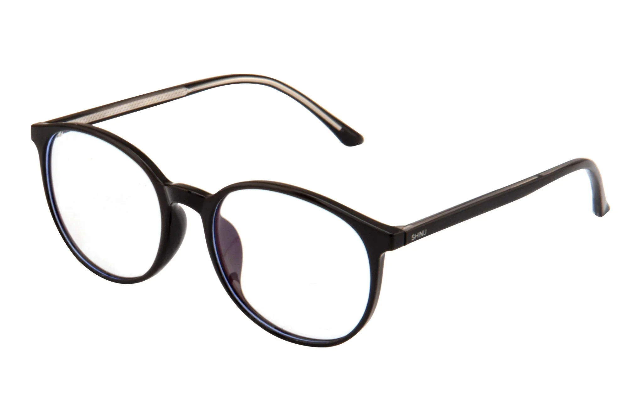 Progressive Multifocus Reading Glasses Blue Ray Blockers Women Men Eyeglasses For Big Face Shinu-2022
