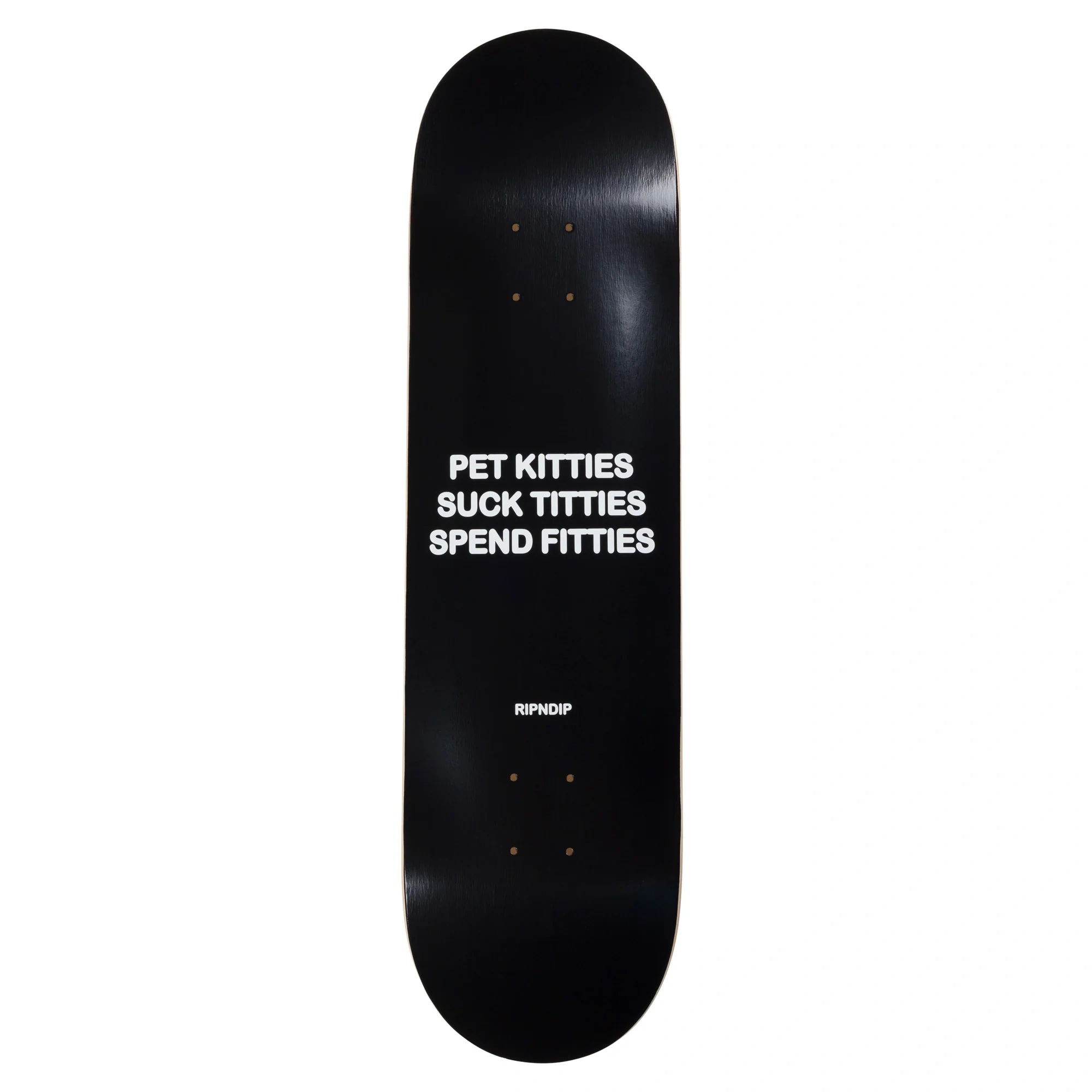 Pet Kitties Deck (black) - 8.00 X 31.75