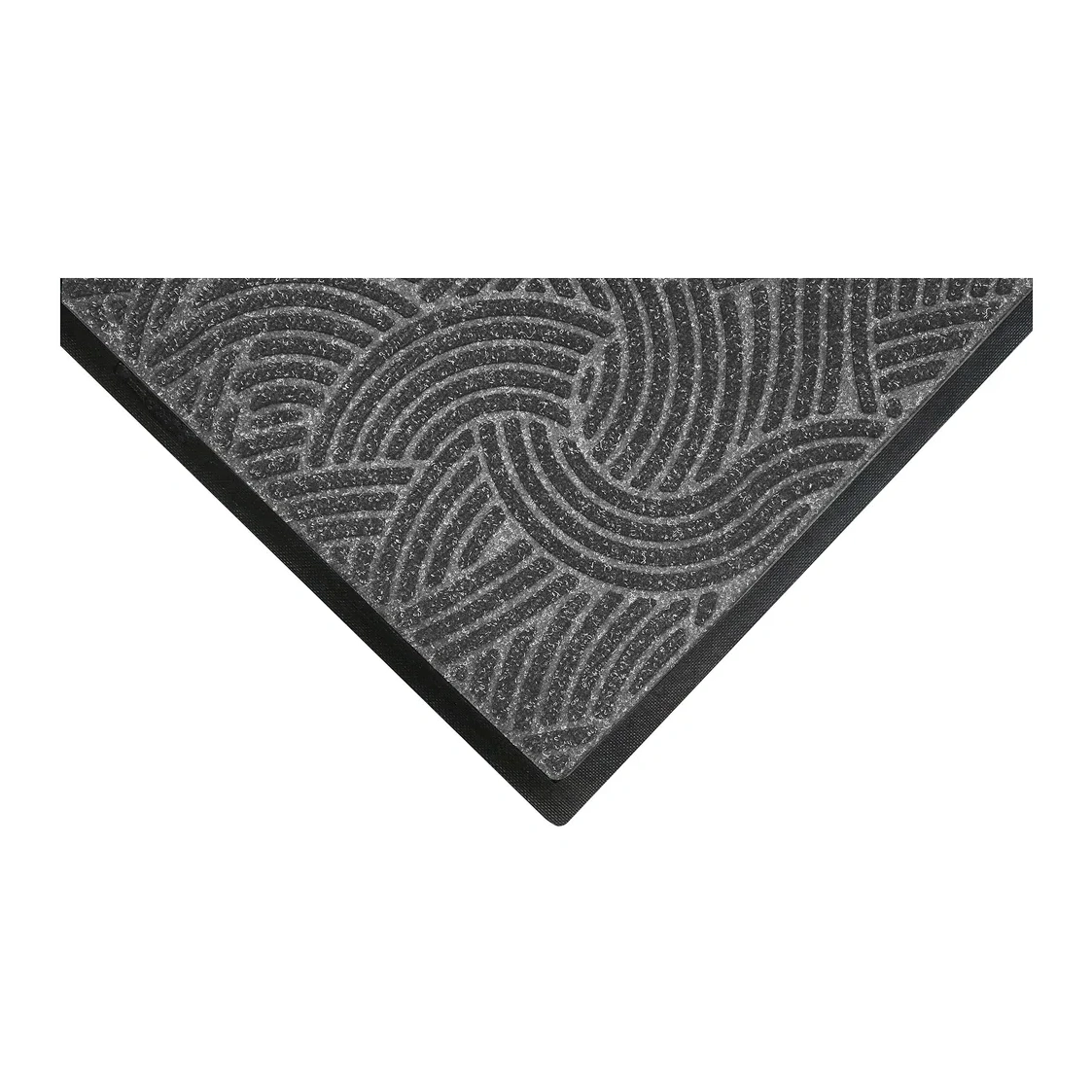 M + A Matting Waterhog Plus Commercial Wiper/scraper Entrance Floor Mat Cleated 4x6 Gray Ash