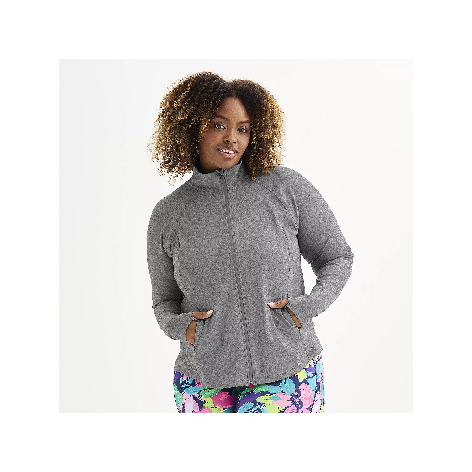 Plus Size Tek Gear Ultrastretch Performance Jacket