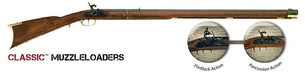 Traditions Ky Rfl/hardwd/flint 50cal/33.5