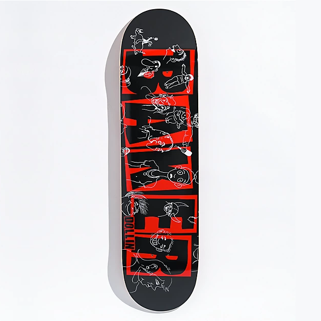 Baker Dollin Sketch Brand Logo 8.0" Skateboard Deck