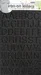 Embroidery Iron-on Letters, Black