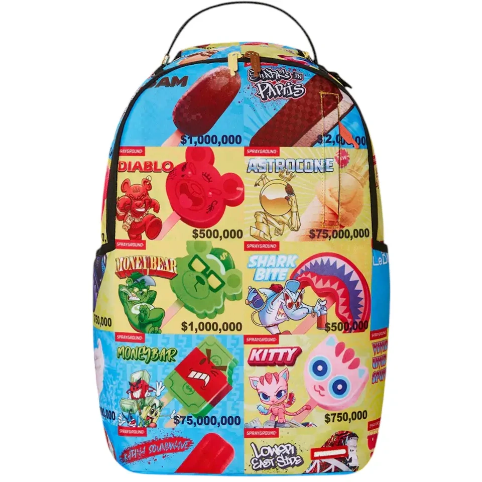 Sprayground Ice Cream Truckin Backpack Multicolor