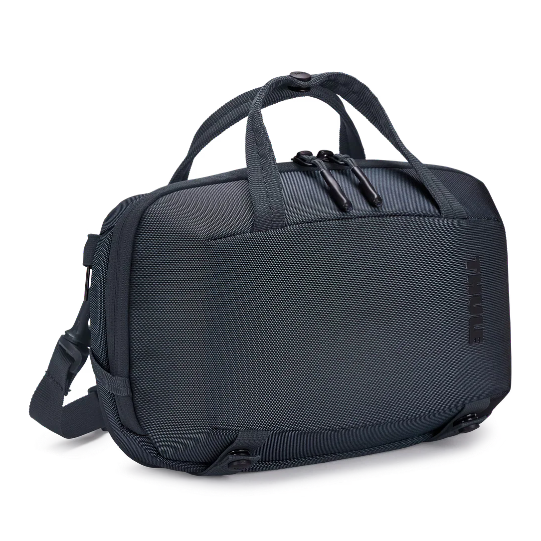 Thule Subterra Expandable Crossbody Bag Secure Travel Shoulder Pack 5–7l Dark Slate