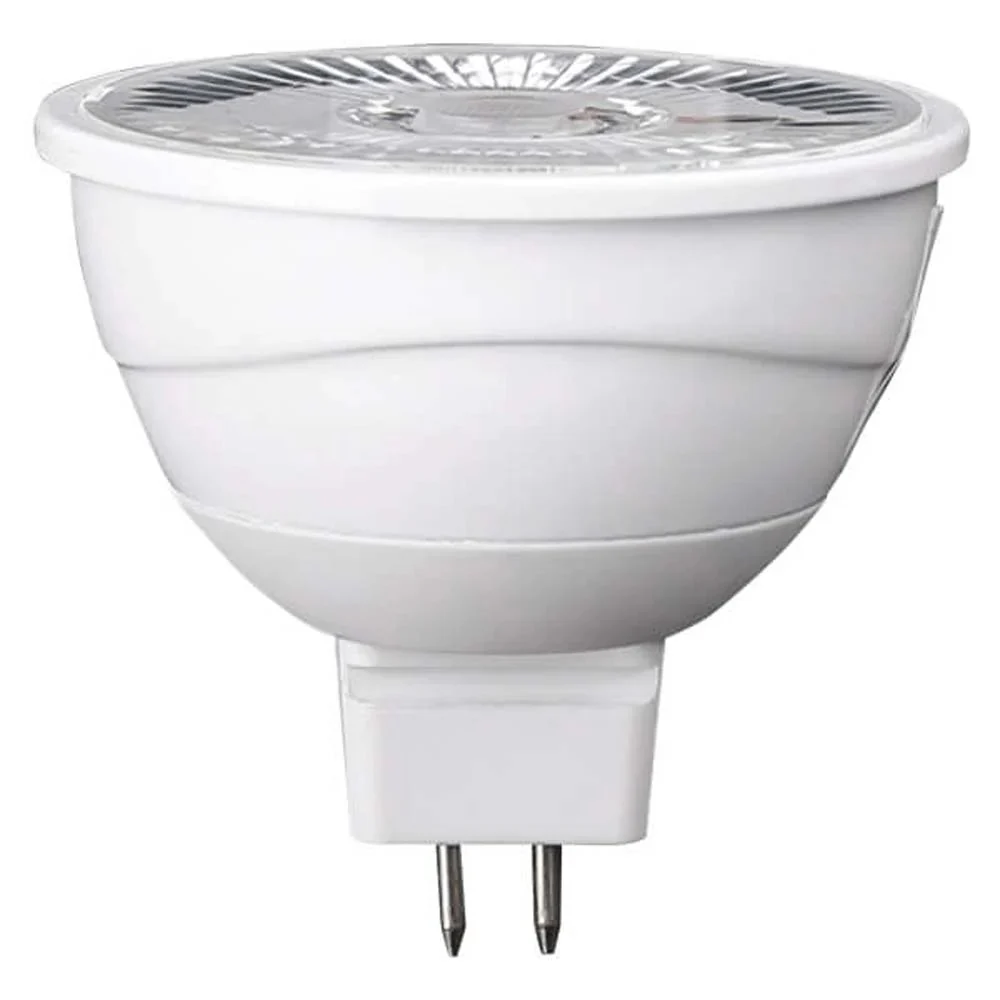 8pk - Ushio 7w Uphoria Pro Gold Led Mr16 Fl36 Gu5.3 Base Ww 3000k Reflector Bulb