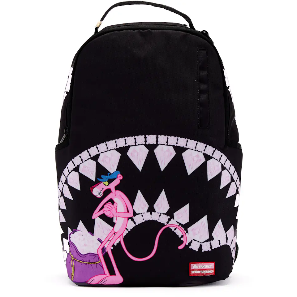 Sprayground Pink Panther Diamond Bite Backpack Multicolor