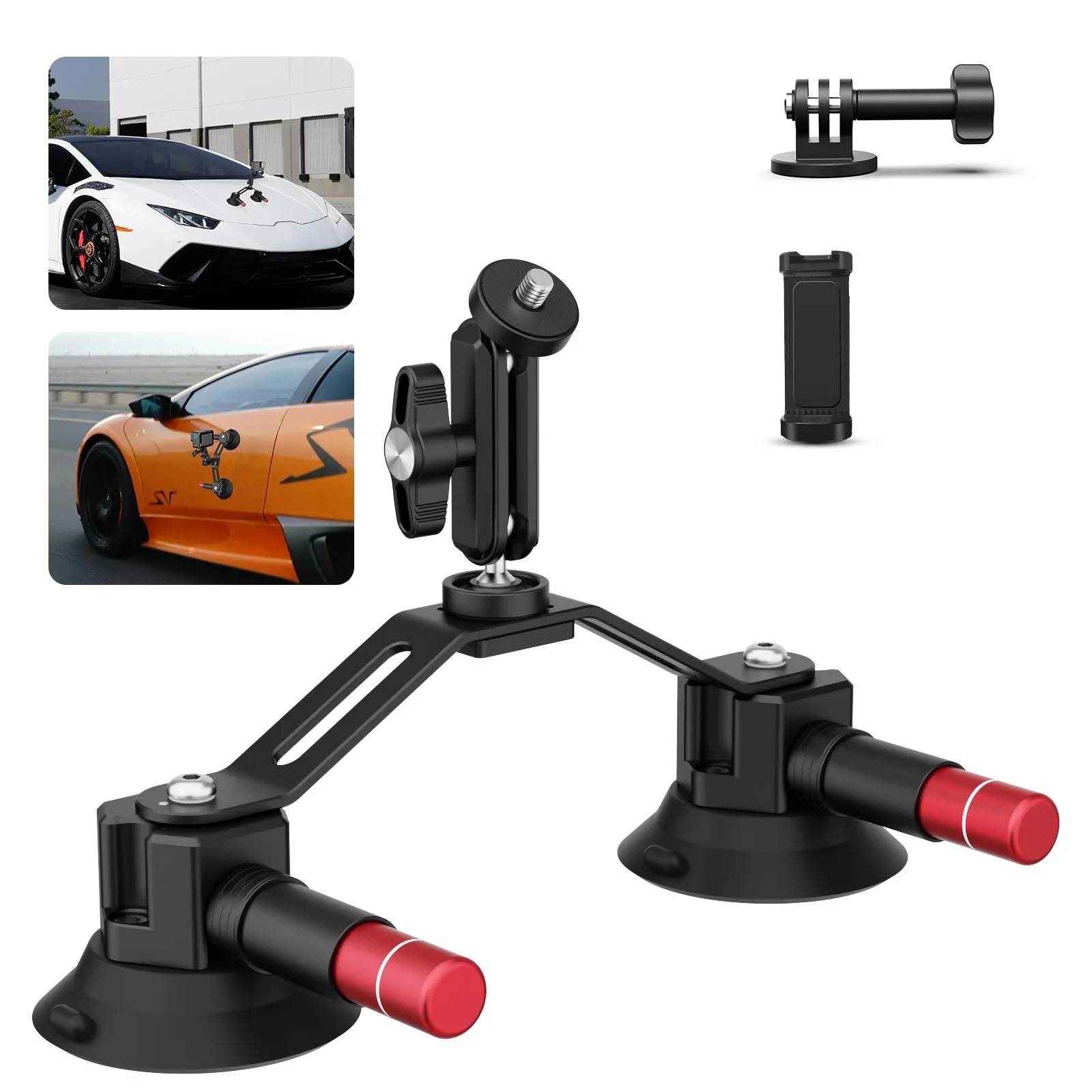 Neewer Ca066 Dual Suction Cup Car Mount Kit